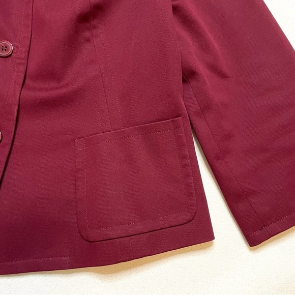Talbots 4 button jacket blazer 12 - Picture 4 of 14